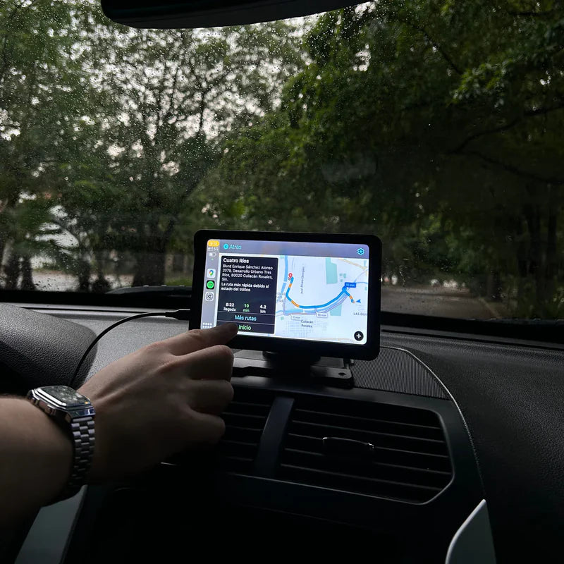 Multimídia c/ AndroidAUTO & Apple CarPlay + Câmera de Ré 🎁