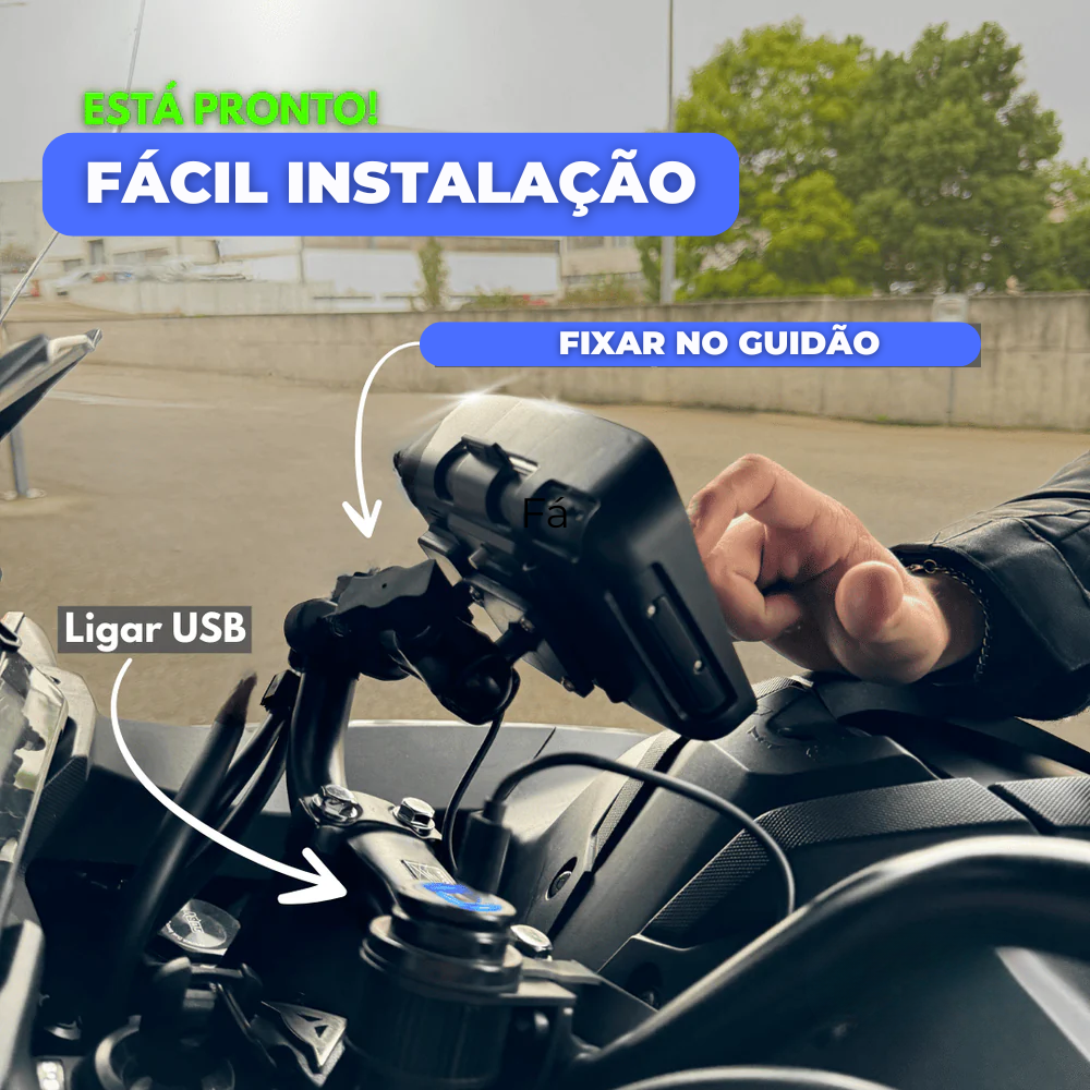 Multimídia para Moto c/ AndroidAUTO & Apple CarPlay