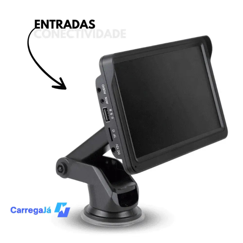 Multimídia c/ AndroidAUTO & Apple CarPlay + Câmera de Ré 🎁