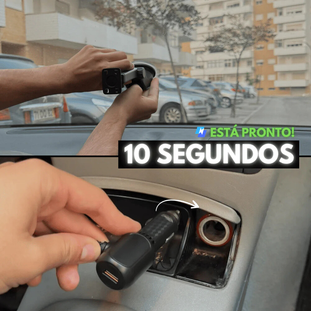 Tela Multimídia com CarPlay e Android Auto | Carrega Já 2.0 | + 🎁 Oferta Exclusia